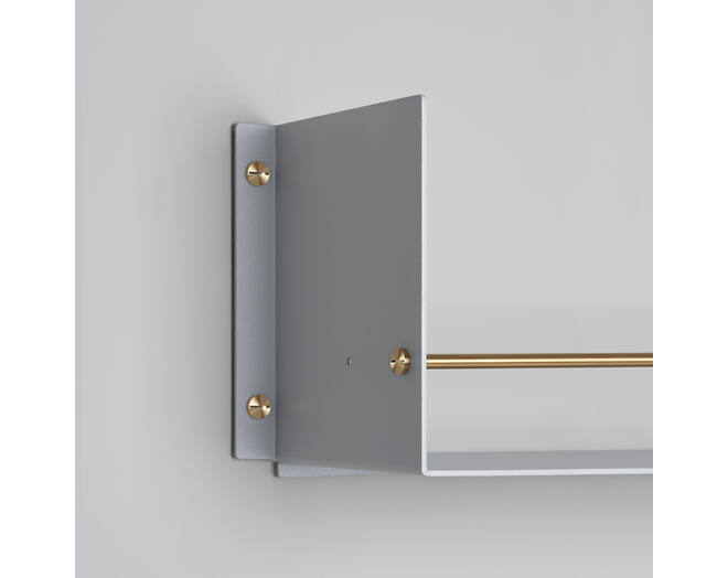 Girder Shelf/Stone/Brass