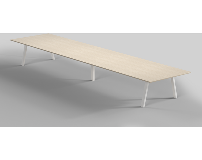De Meet vergader tafel voor een blad van 4000mm lang,