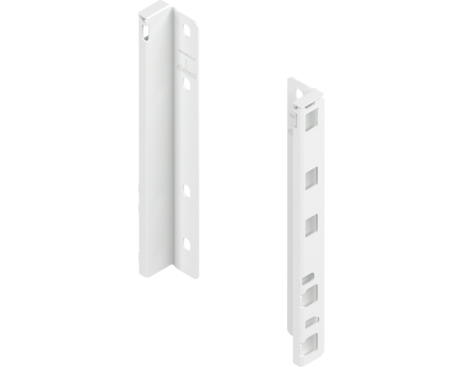 Rugwandhouder Merivobox E- hoogte, L+R, zijdewit