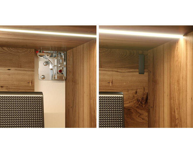 Kastophanger LIBRA H6 links, twee pennen 15mm