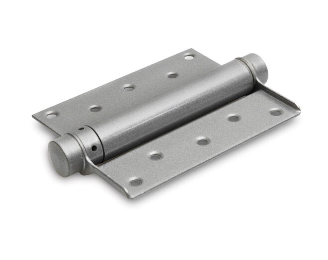 Bommer enkel, 36/150mm, deurdikte 35-40mm, zilvergrijs
