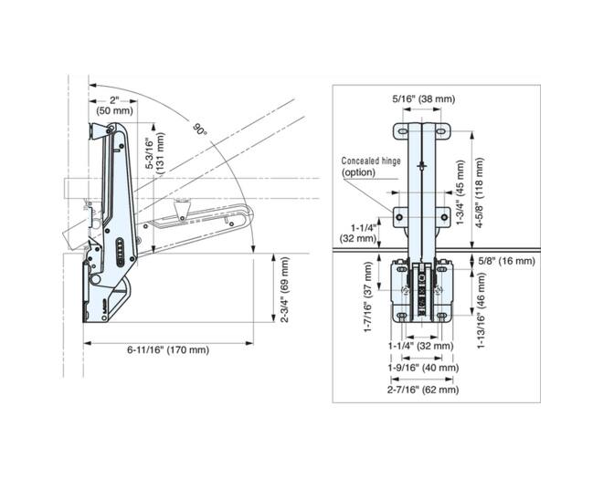 Dekselschaar lichte opening-open pdf voor de juiste keuze