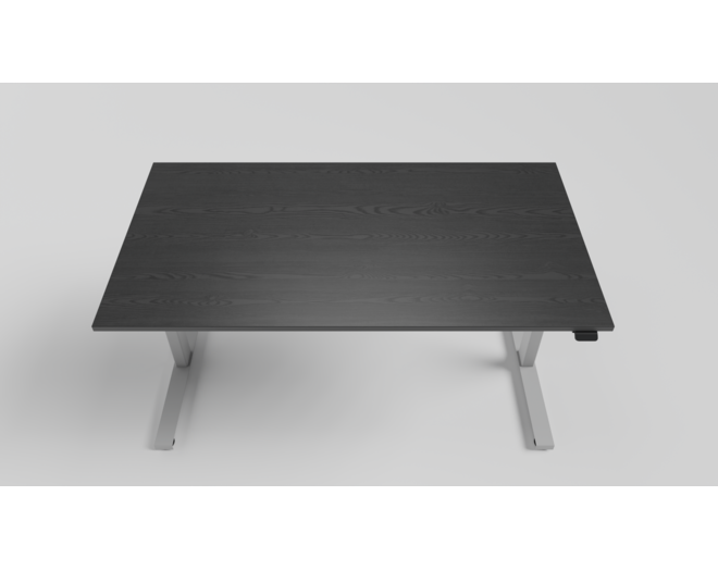 Bureaublad 1400x800x25mm T608 Shadow Black, inclusief insert