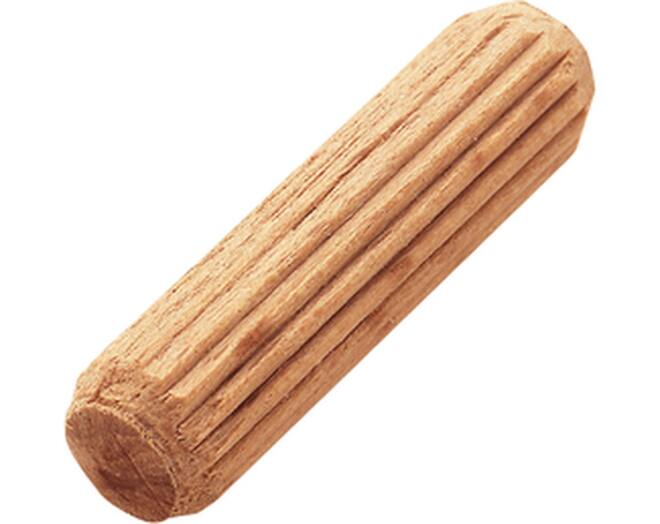 Houten duvels 8x30mm beukenhout