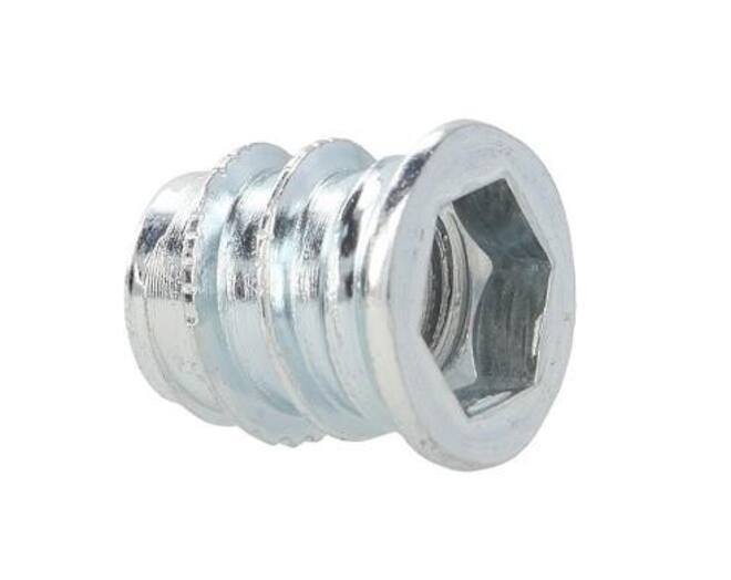 Rampabus staal met rand M8/10 x 15mm verzinkt VE=2000 stuks
