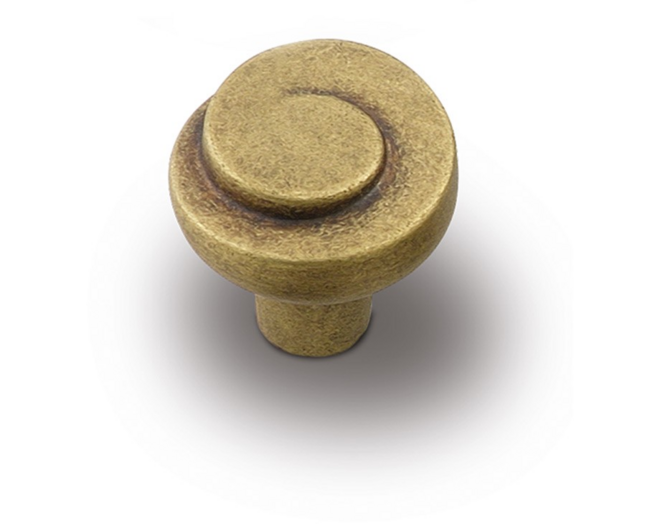 Knop RUSTIC 887 brons geborsteld 30mm