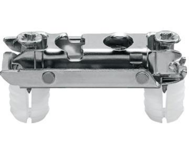 Montageplaat, maat A=20mm, 0mm verdikt, EXPANDO 10mm
