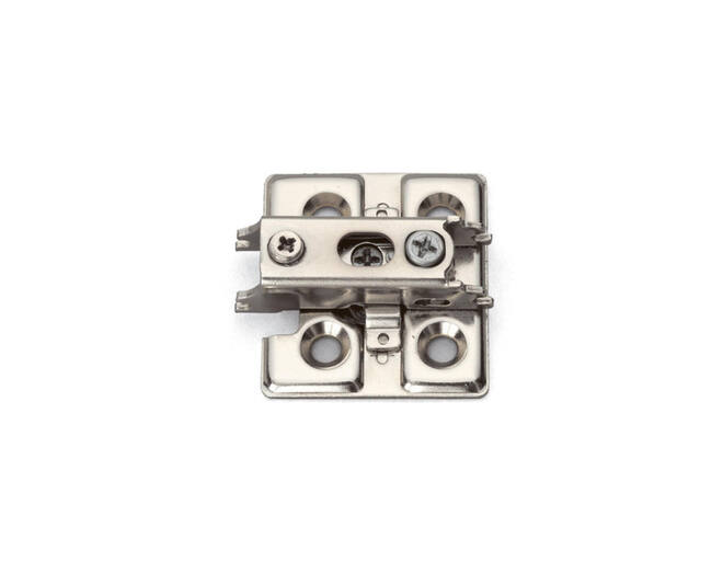 Montageplaat 0mm voor heavy duty scharnier