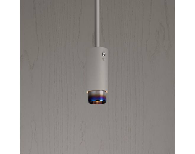 Exhaust Pendant/Linear/Stone/Burnt Steel