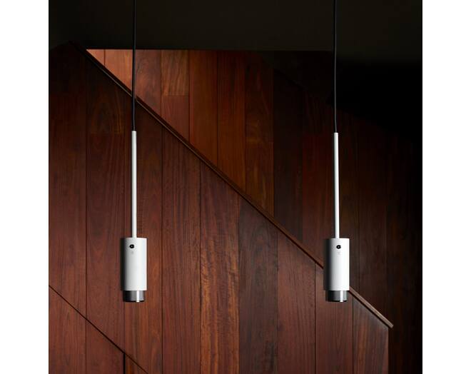 Exhaust Pendant/Linear/Stone/Burnt Steel
