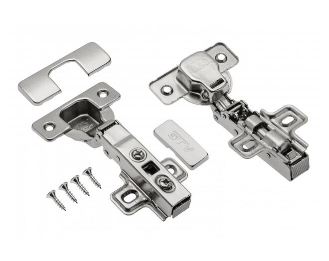 Scharnier 110 gr voorslaand met softclose,  UIT HET ZAKJE