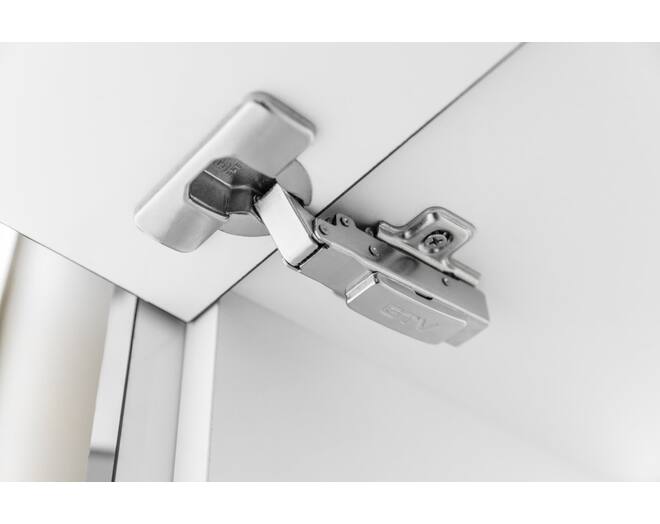 Scharnier 110 gr voorslaand met softclose,  UIT HET ZAKJE