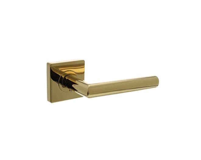 Deurkruk Bastian op vierkante rozet 55x55x10 mm