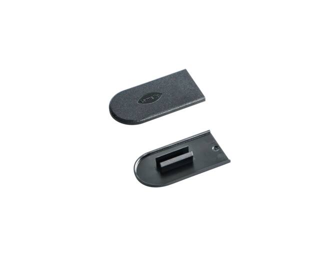 Cabineo afdekkappen, 100 stuks, ral 9005, gitzwart