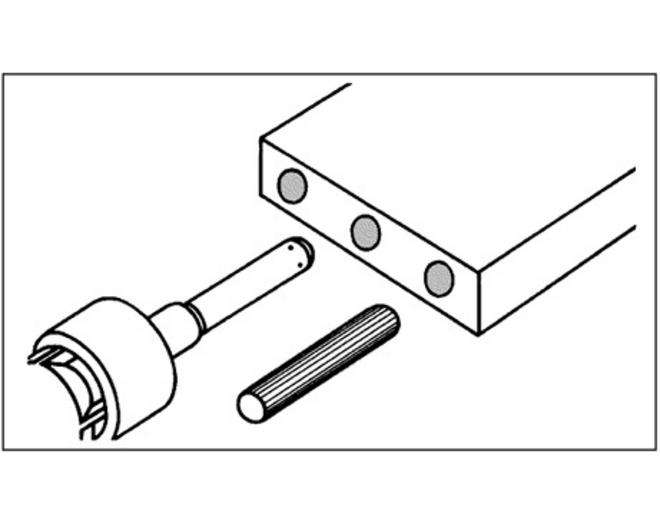 Drevelsproeier ø 16x45mm (10)