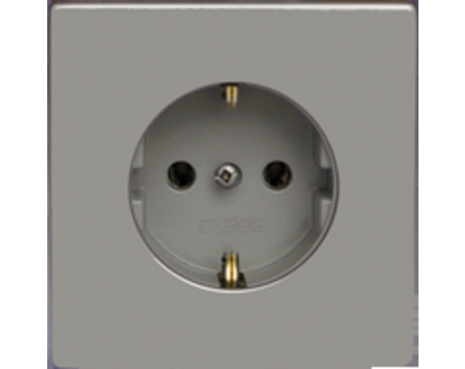 Jung WCD met r.a. inbouw, LS-990 Edelstaal