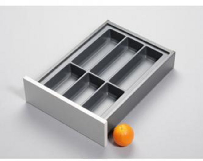 Bestekindeling LEGRA, Antraciet, C40, D 55 wd18