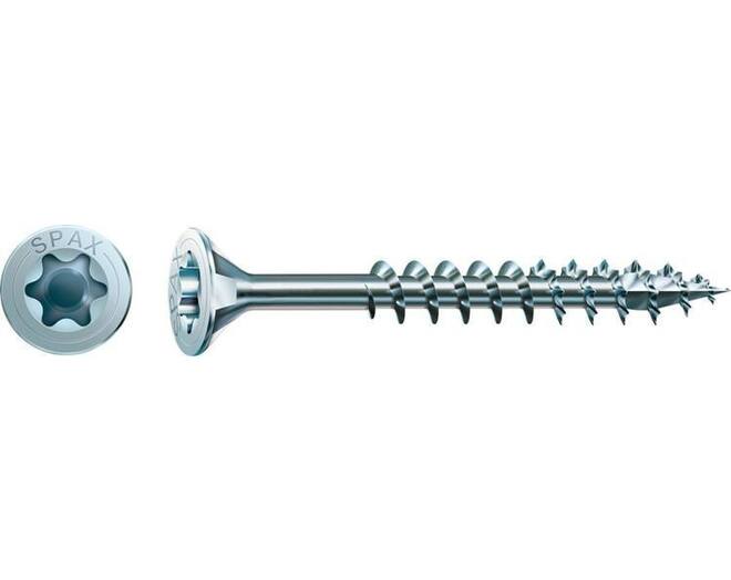Spax schroef Torx 6,0x50 PK verzinkt deeldraad VE= 200 st