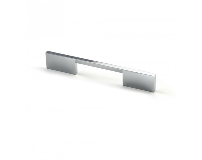 Greep I-SPAZIO mat aluminium 260x8x32mm, hartmaat 192mm