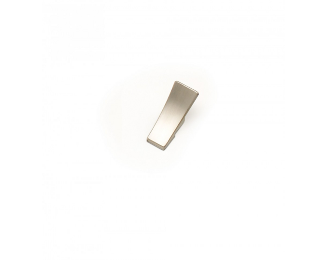 Jashaak SLIDE geborsteld nikkel 56x25mm