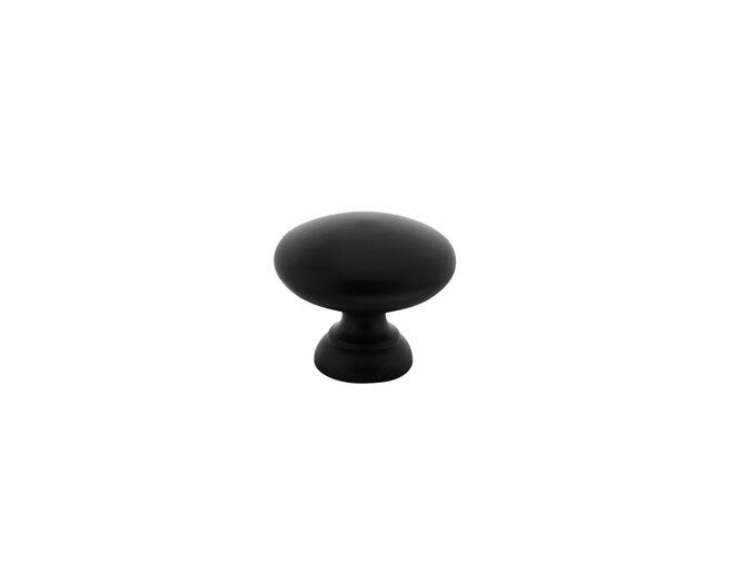 Meubelknop paddenstoel ø40mm zwart