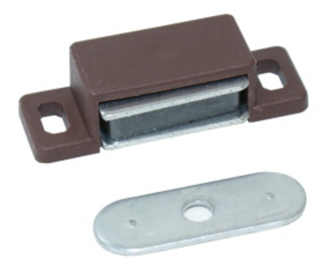 Magneetsnapper trekkracht 4 kilo bruin