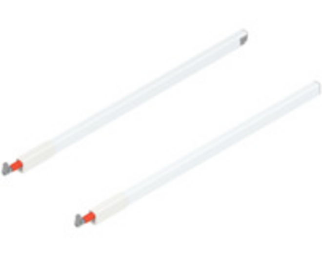 Antaro relingset, zijdewit, voor ladediepte 600mm