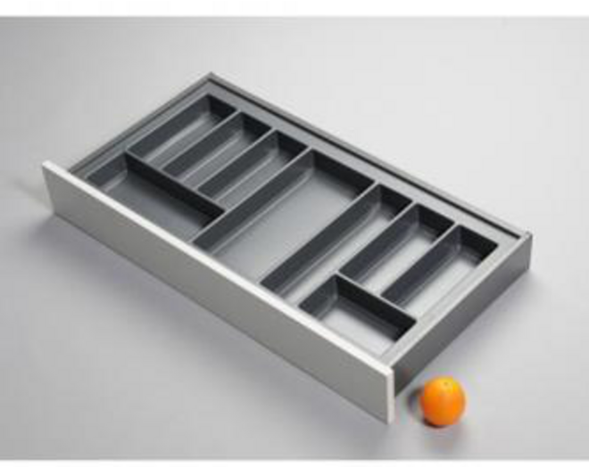 Bestekindeling LEGRA, Antraciet, C90, D 45 wd16