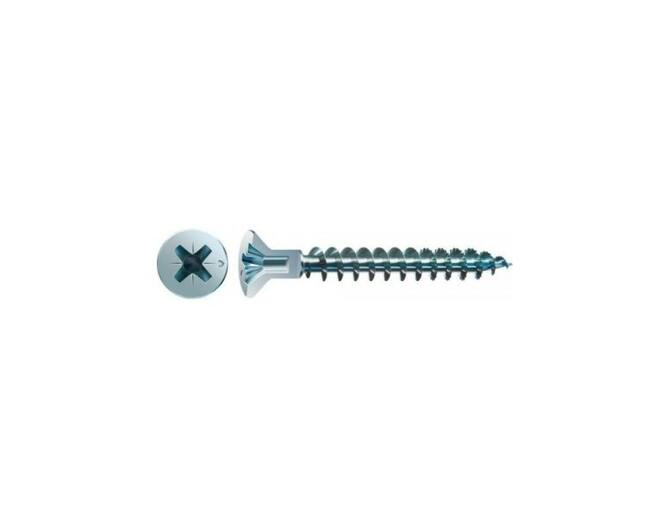 Spax kruiskop geboord 4,5x80 voldraad VE= 200 st