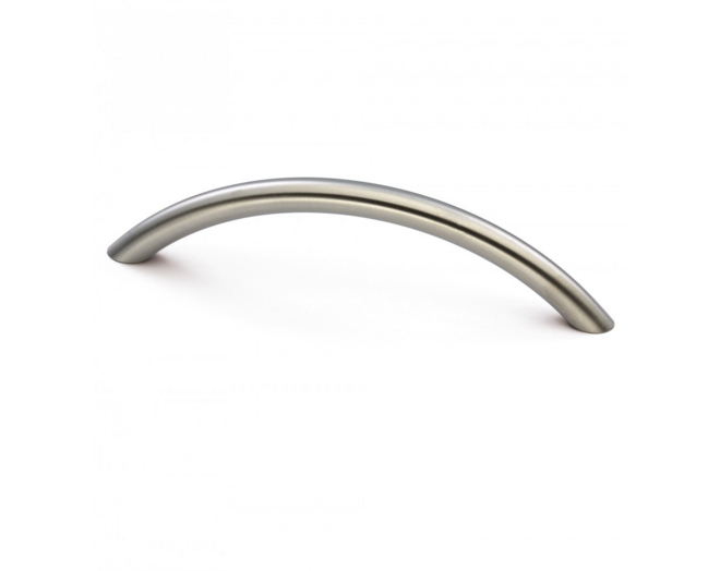 Greep METAL 786 geborsteld RVS 124x9mm, hartmaat 96mm