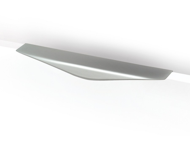 Greep LIPS mat chroom 320x45mm, hartmaat 224mm