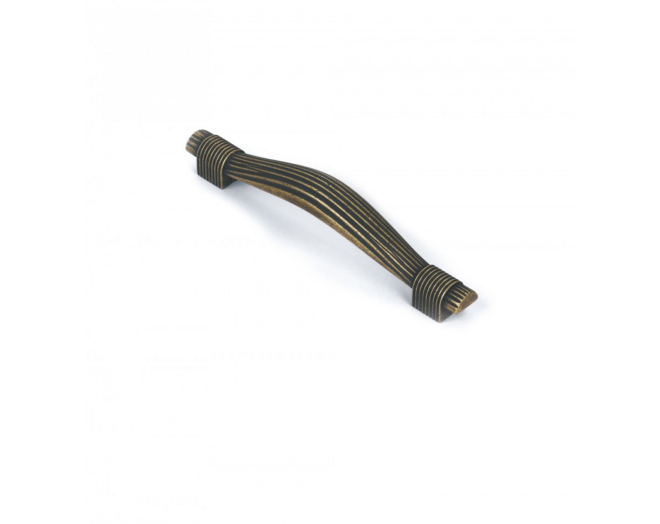 Greep REED geolied brons 128mm, hartmaat 96mm