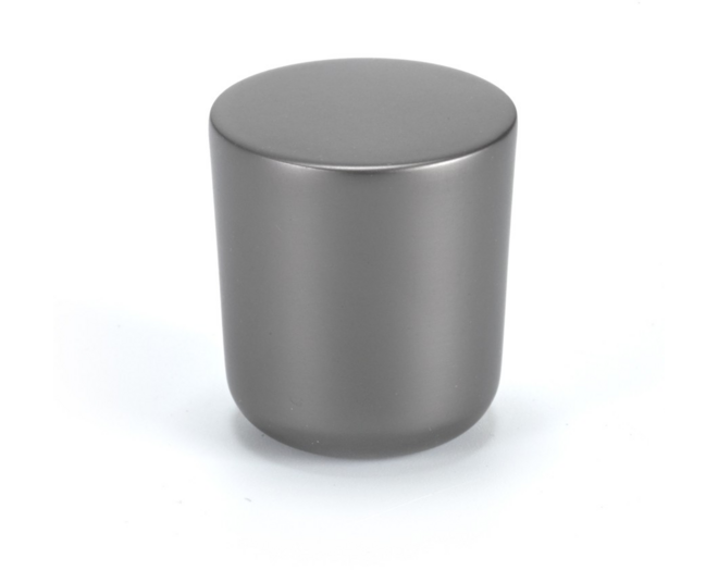 Knop MINI 816 grafiet 25mm, hoogte 28mm