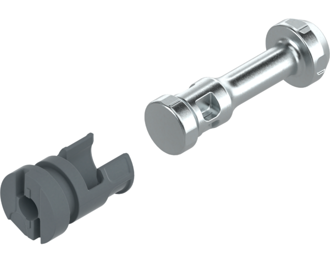 Frontbevestiging boven Merivobox om te schroeven verzinkt