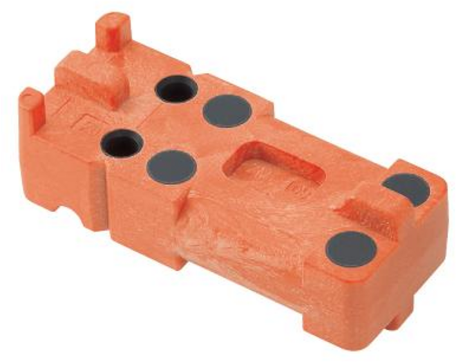 Boormal voor SERVO-DRIVE front-afstandhouder