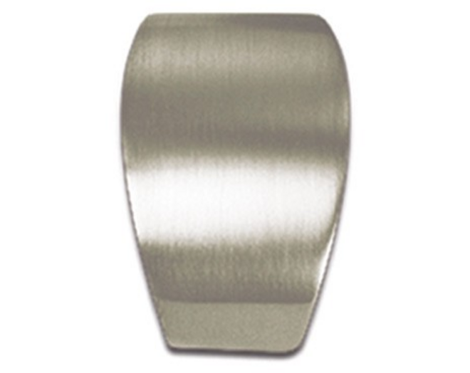 Knop METAL 883 geborsteld nikkel 30x19mm