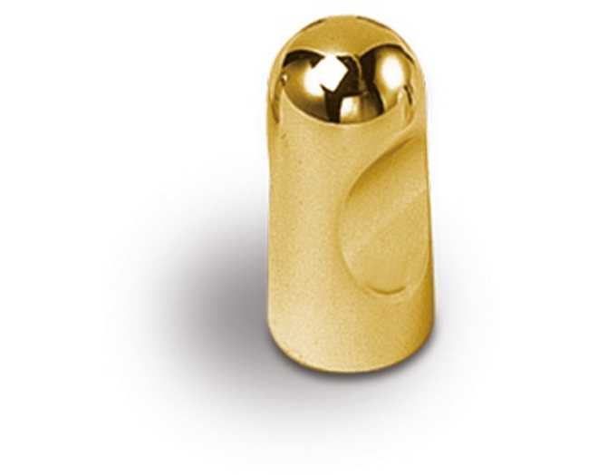 Knop METAL 801 verguld diameter 12mm