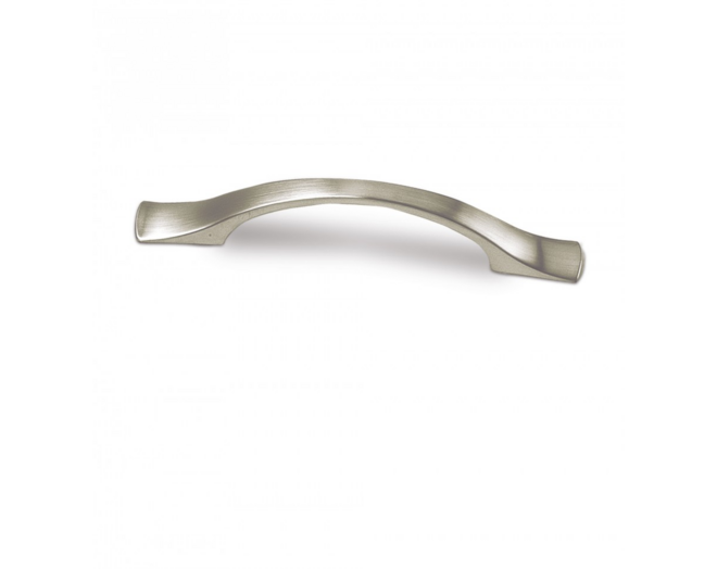 Greep METAL 715 geborsteld nikkel 152x20mm, hartmaat 96mm