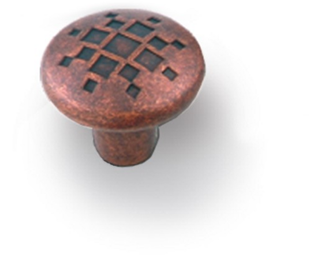 Knop RUSTIC 884 oud koper 34mm