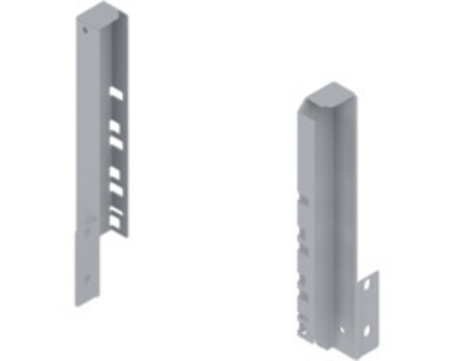 Antaro achterwandhouderset D, grijs, per set L/R