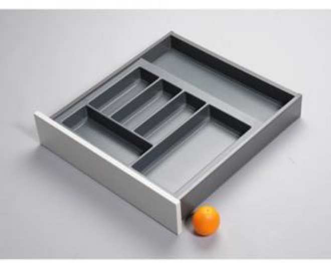Bestekindeling LEGRA, Antraciet, C60, D 55 wd18