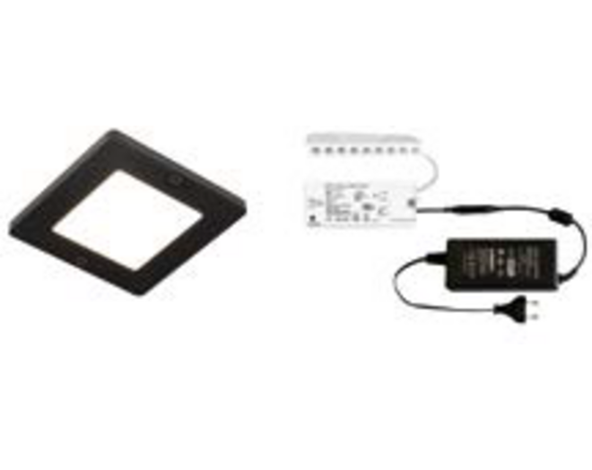 1x Polar XS-SE mat zwart 24V + ZigBee ontvanger + Driver 24W