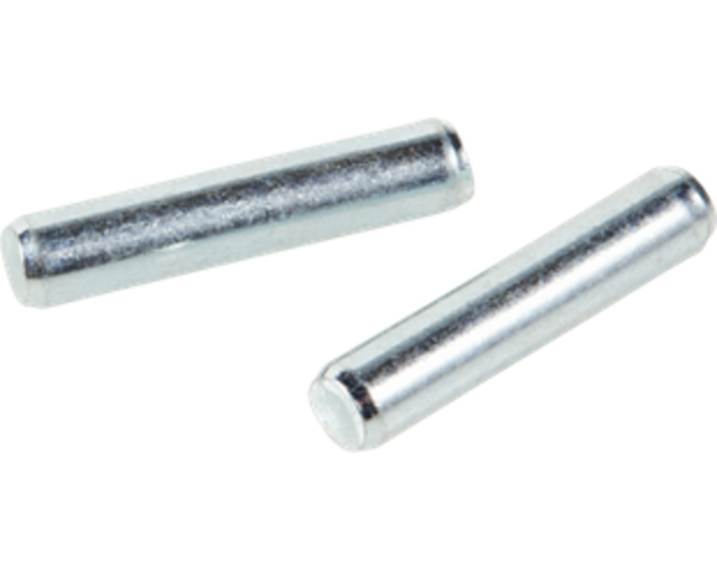 Plankdrager verzinkt, zonder rand, stift 5mm x 40mm lang