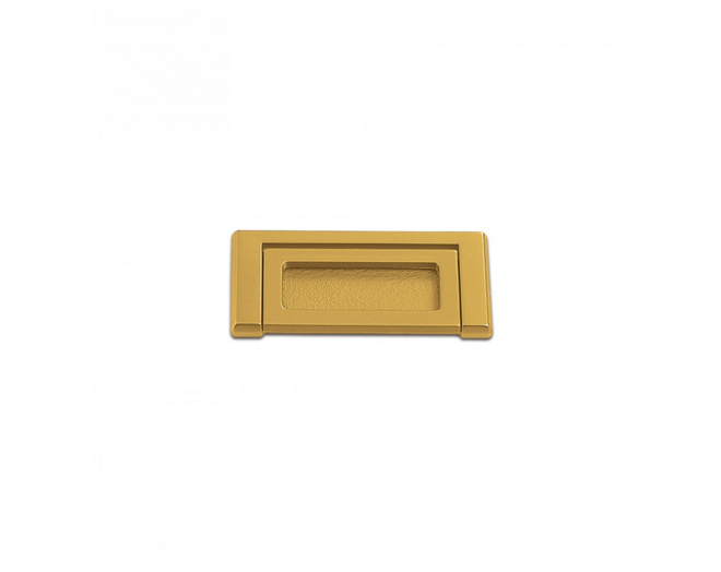 Komgreep verguld 82x38mm