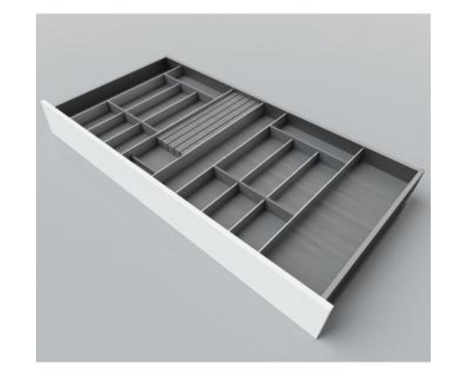 Bestekindeling houtdecor voor LEGRABOX C1000-1200, D 60cm, s