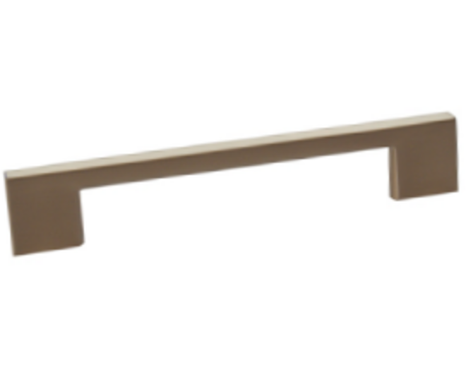 Greep 8x273mm RVS look mat, hartmaat 256mm hoogte 27mm
