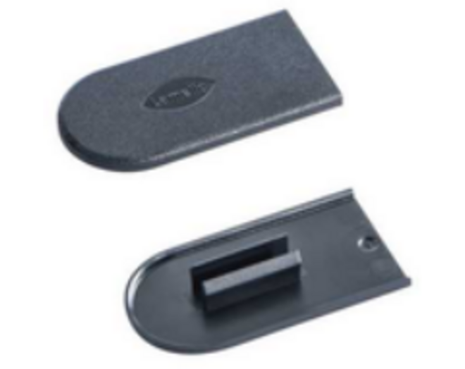 Cabineo afdekkappen, 2000 stuks, ral 9005, gitzwart