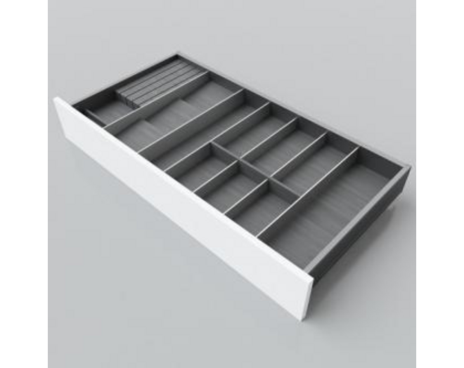Bestekindeling houtdecor voor LEGRABOX C850-1050, D 45cm, se