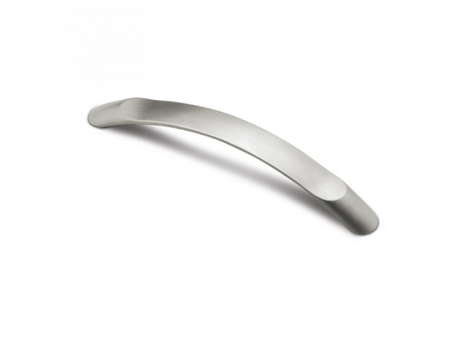 Greep METAL 741 geb. nikkel 153x22mm, hoh 128mm