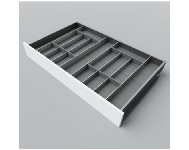 Bestekindeling houtdecorvoor LEGRABOXC950-1200, D 60cm,
